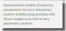 FloTHERM Parametized models text
